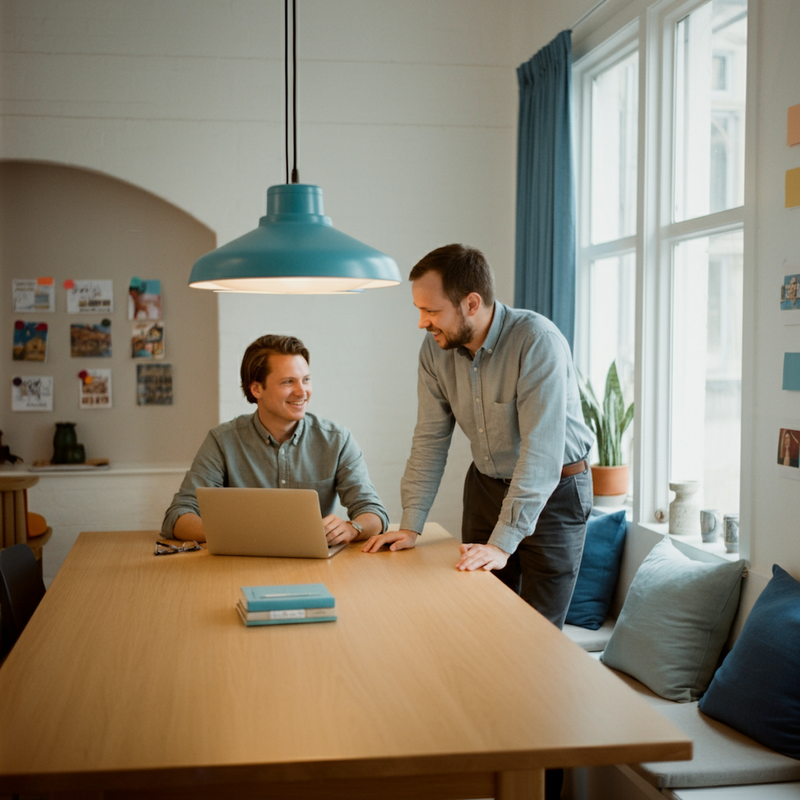 Expert-comptable utilisant la plateforme Eukonomy